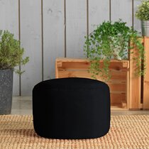 Black ottomans deals for sale